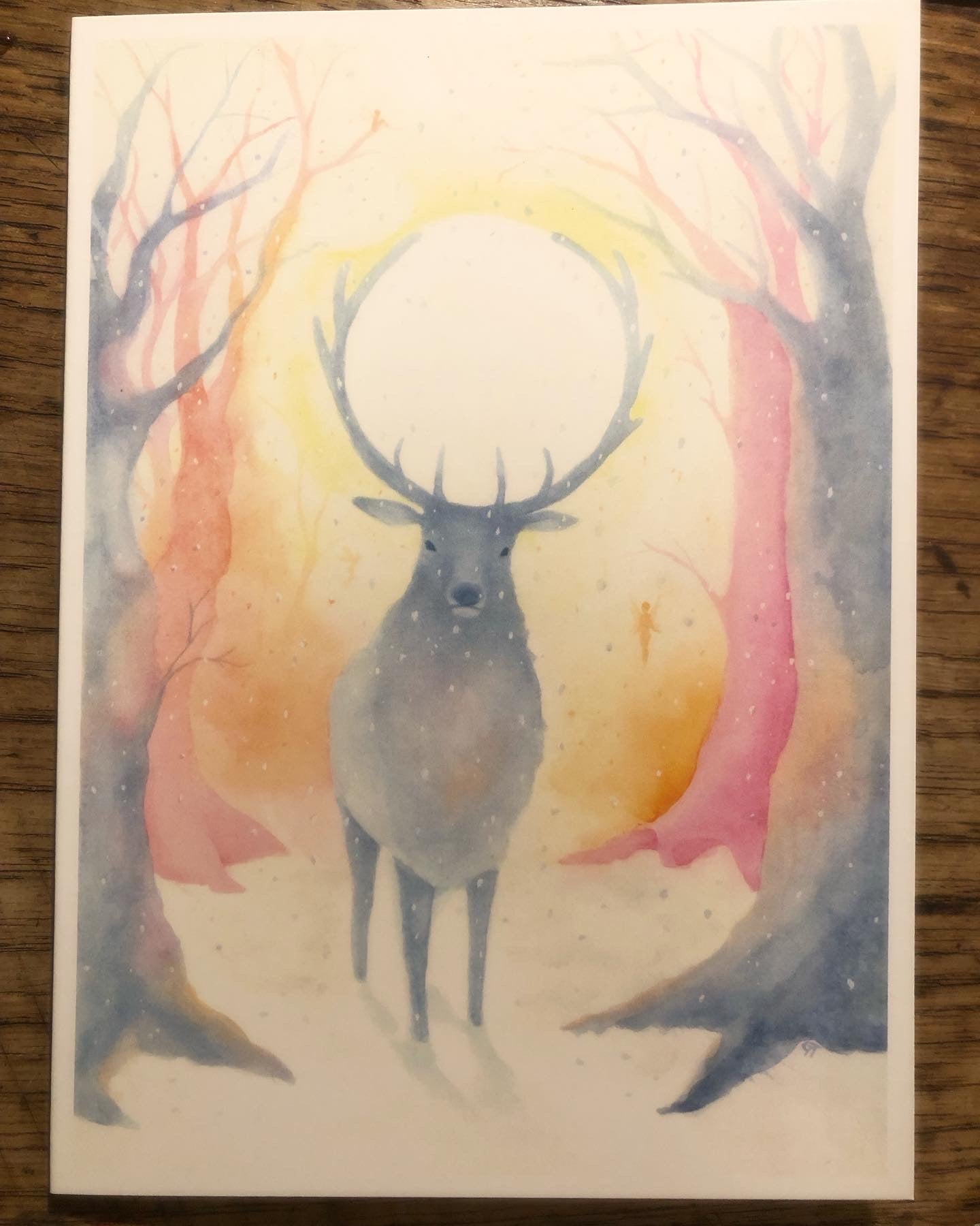Winter Solstice/ Christmas Card