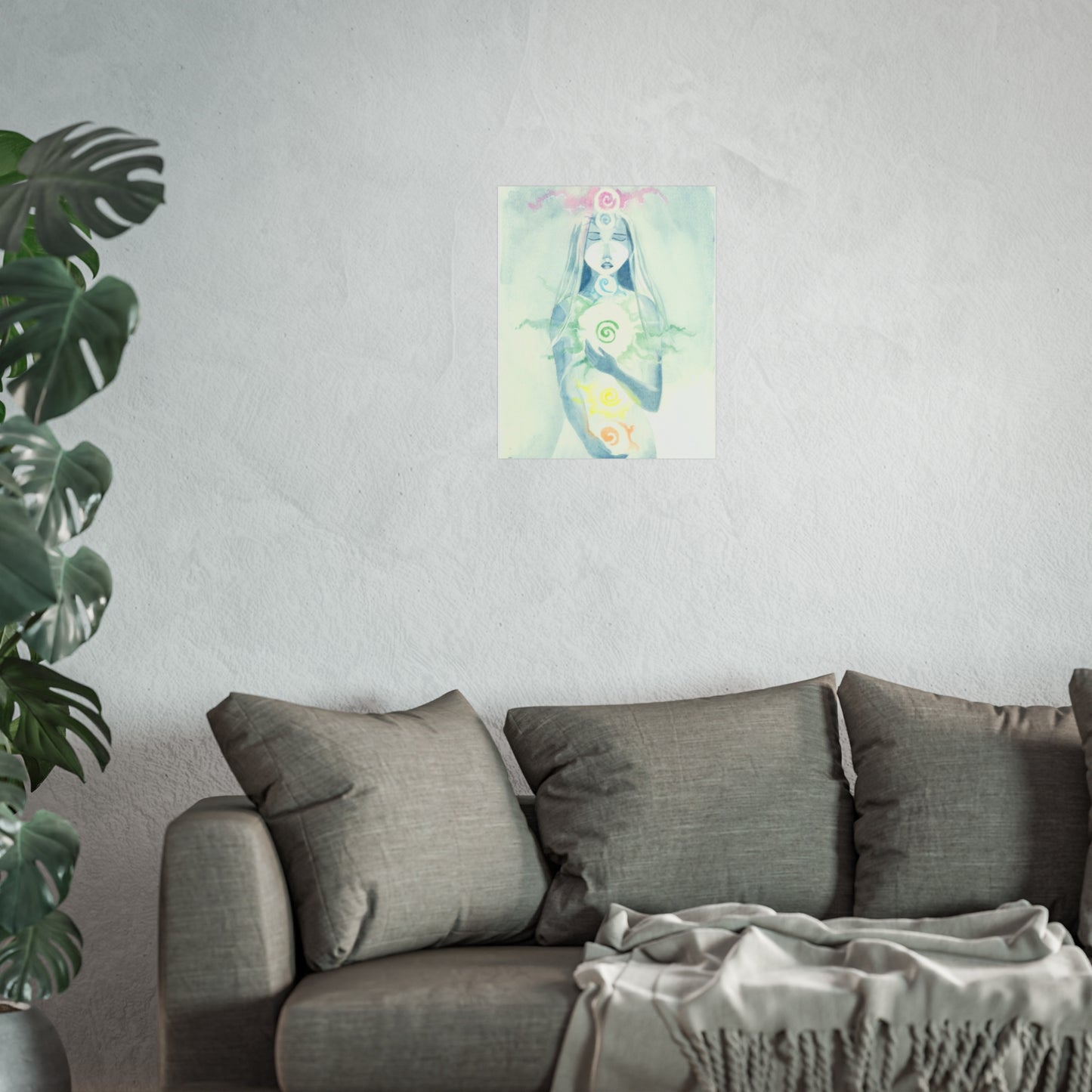 ‘Reiki’ Giclee Fine Art Print.