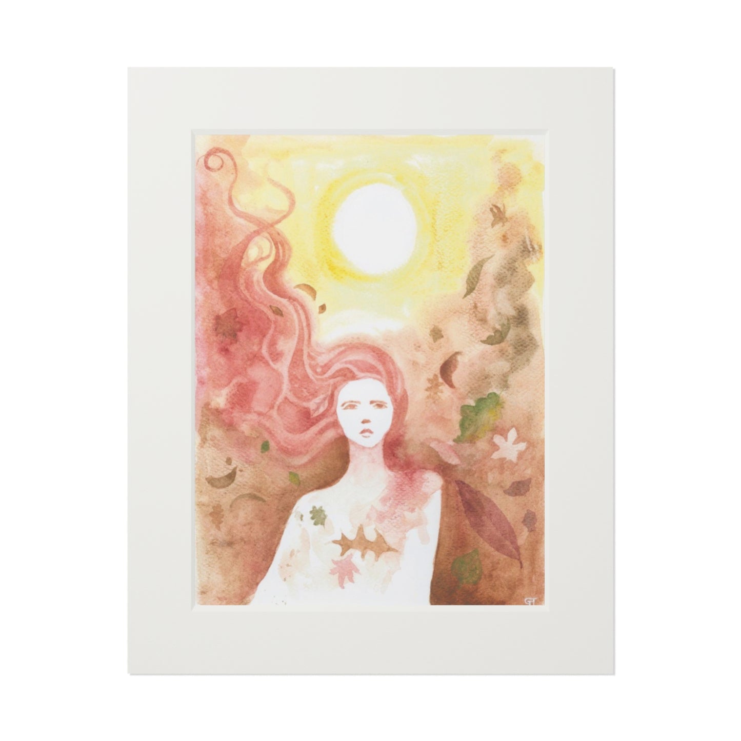 ‘Autumn Dance’ Fine Art Prints (Passepartout Paper Frame)