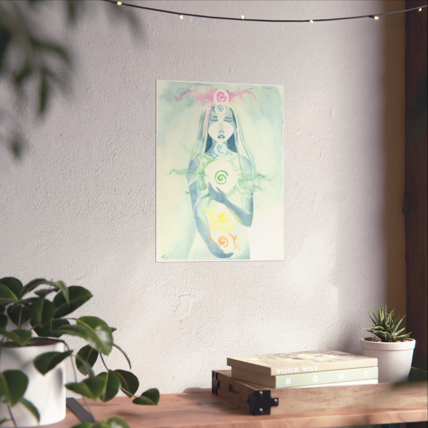 ‘Reiki’ Giclee Fine Art Print.