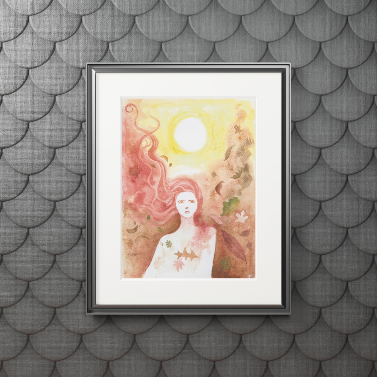 ‘Autumn Dance’ Fine Art Prints (Passepartout Paper Frame)