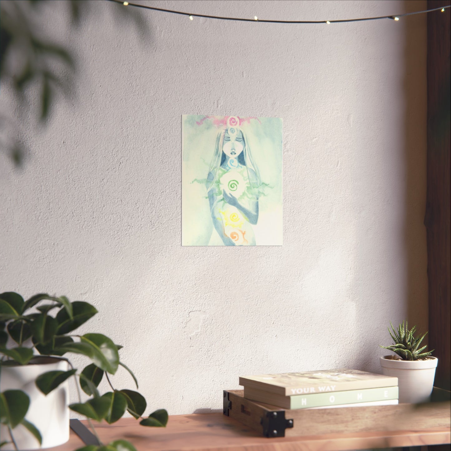 ‘Reiki’ Giclee Fine Art Print.