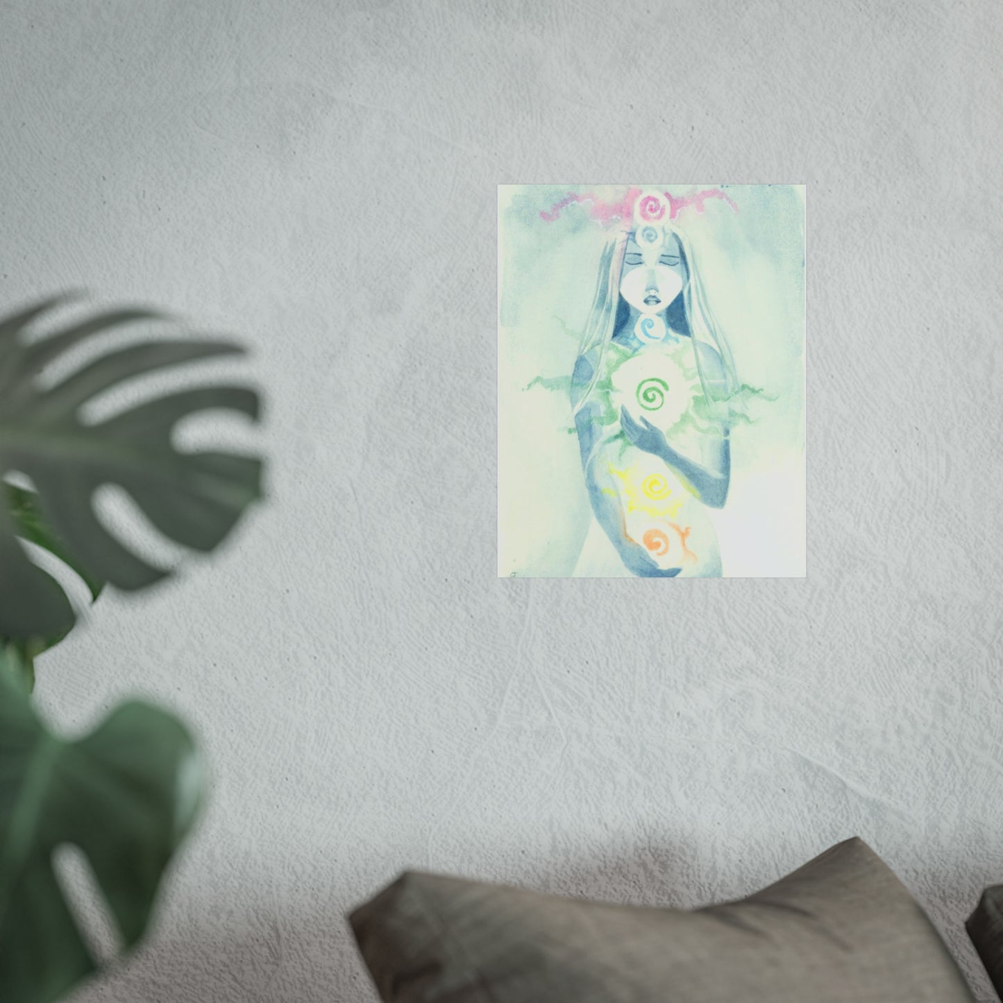 ‘Reiki’ Giclee Fine Art Print.