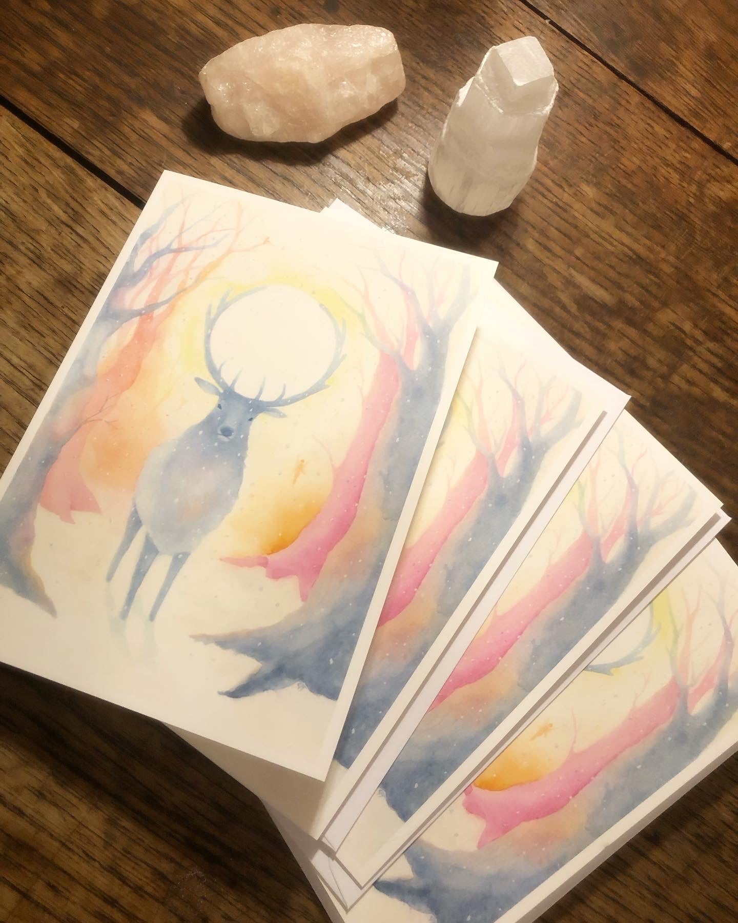 Winter Solstice/ Christmas Card