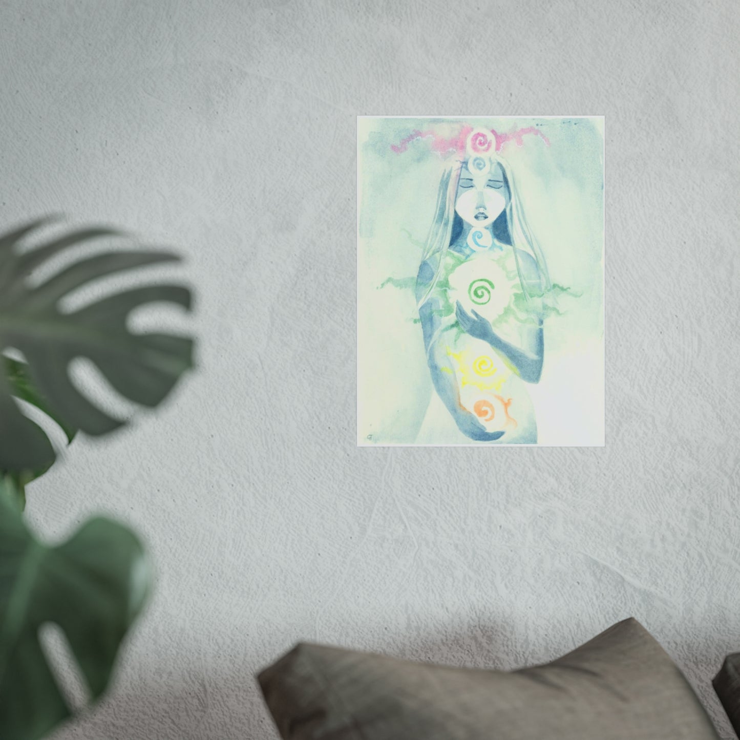 ‘Reiki’ Giclee Fine Art Print.