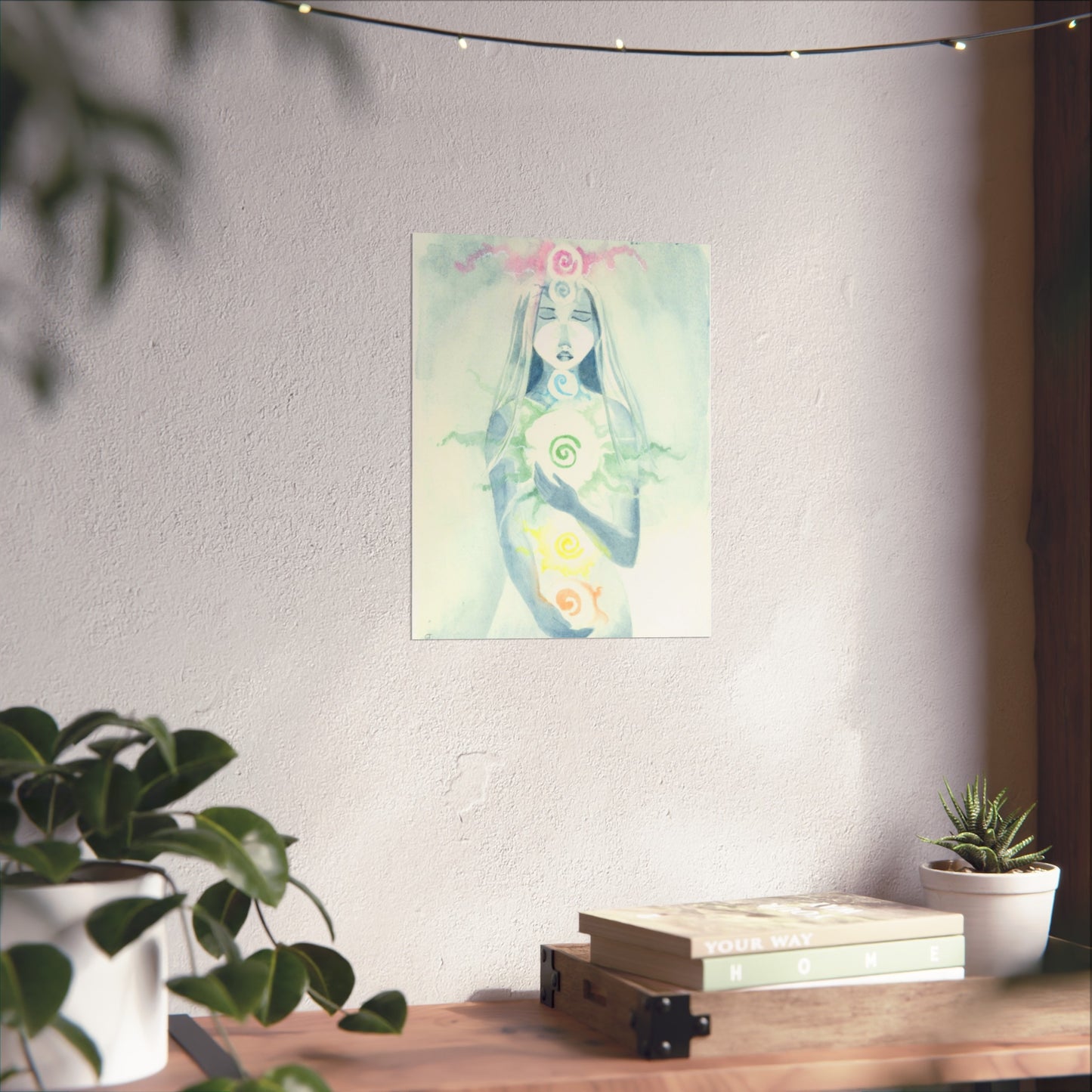 ‘Reiki’ Giclee Fine Art Print.
