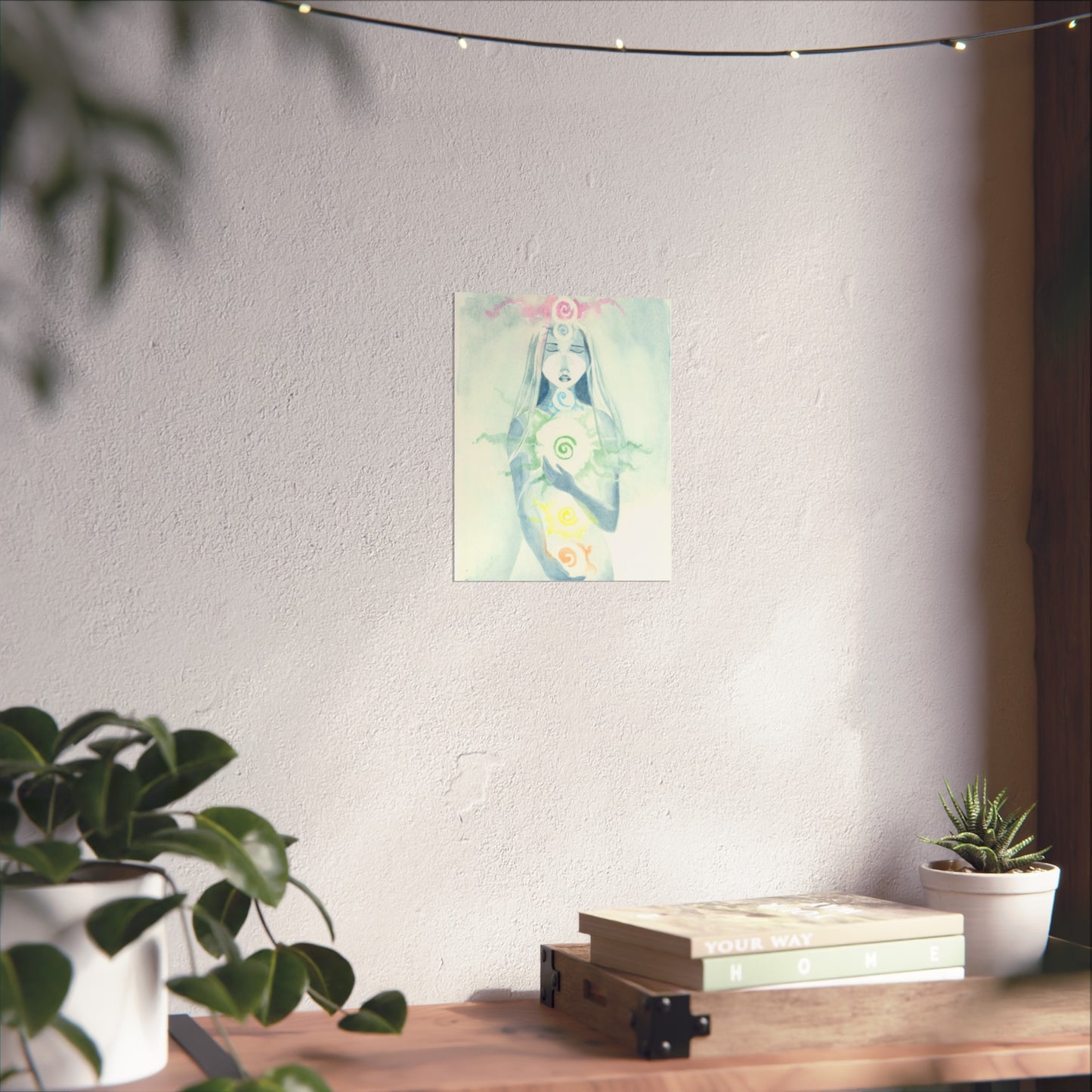 ‘Reiki’ Giclee Fine Art Print.