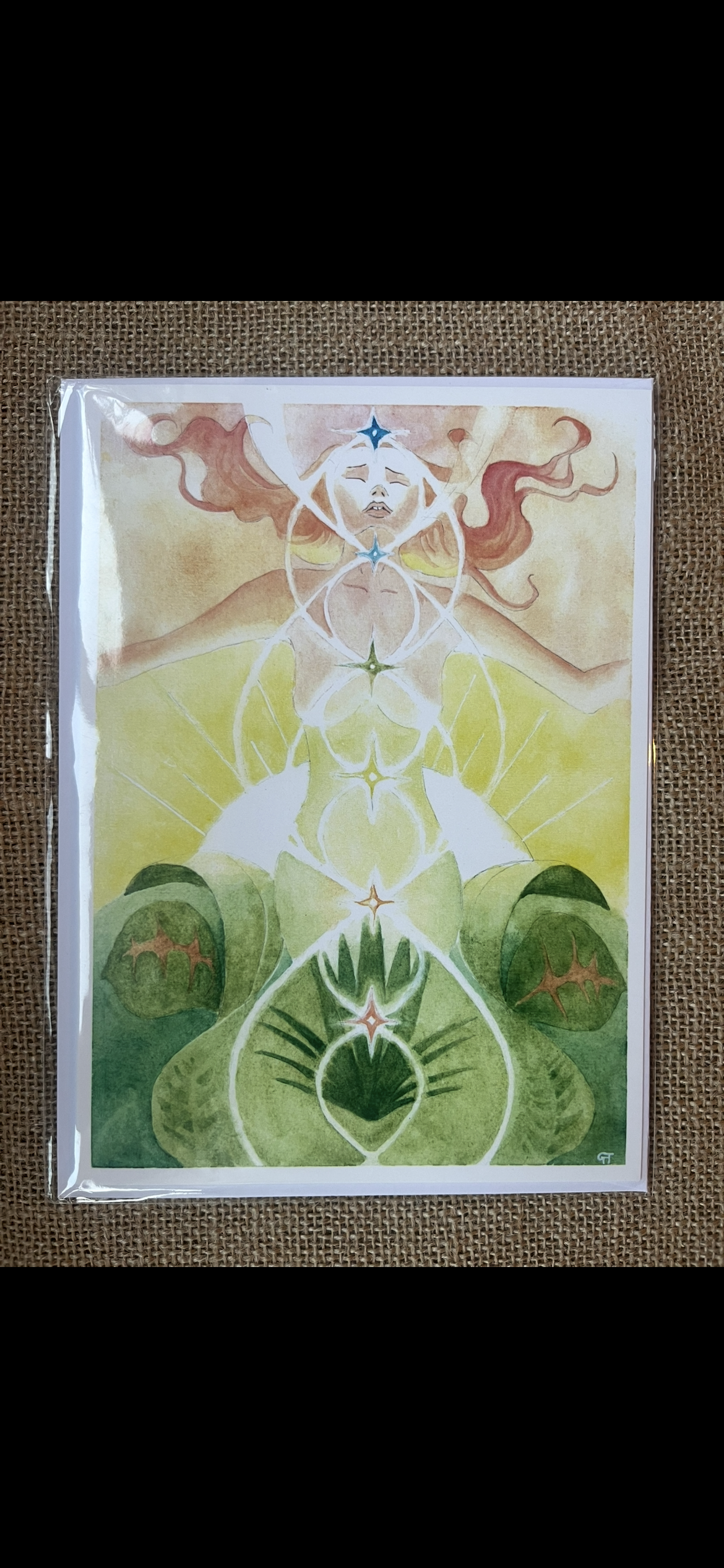 Feminine Rising Greeting Card