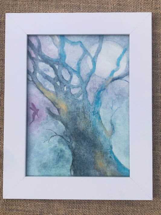 ‘The Faerie Oak’. Original, hand painted artwork By Gemma Thody